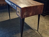 Bureau chesterfield, bruin - afbeelding 2 van  2