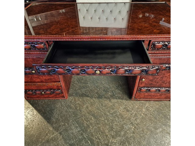 Bureau chesterfield, dunnings, bruin - afbeelding 4 van  10