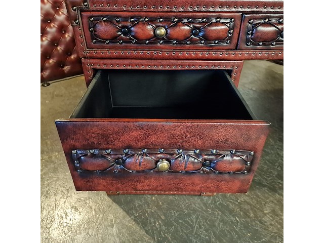 Bureau chesterfield, dunnings, bruin - afbeelding 6 van  10