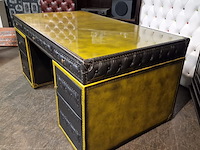 Bureau chesterfield, dunnings, zwart, geel - afbeelding 2 van  12