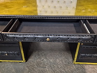 Bureau chesterfield, dunnings, zwart, geel - afbeelding 3 van  12