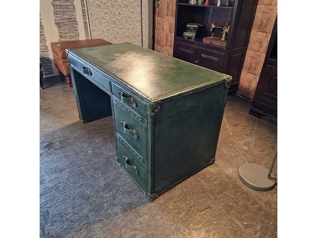 Bureau chesterfield, joyce, groen - afbeelding 3 van  4