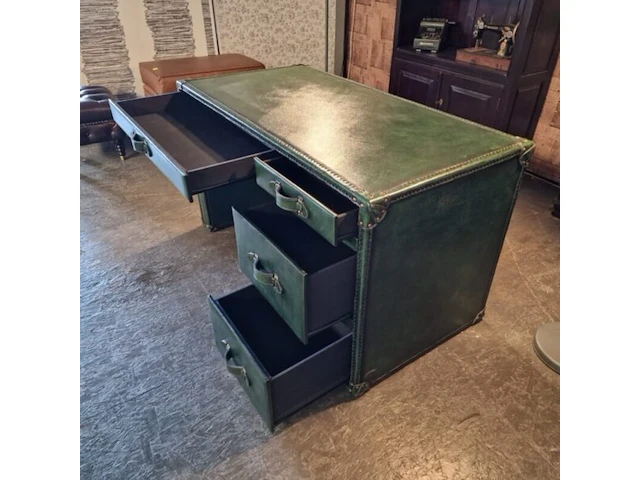 Bureau chesterfield, joyce, groen - afbeelding 4 van  4