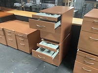 Bureau onderkast (2x) - afbeelding 1 van  2