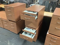 Bureau onderkast (2x) - afbeelding 1 van  2