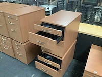 Bureau onderkast (2x) - afbeelding 1 van  2
