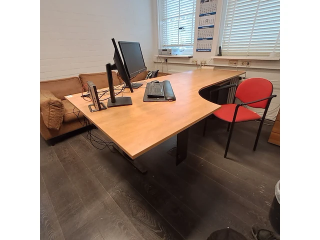 Bureau opstelling inofec, beuken - afbeelding 6 van  6