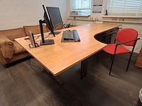 Bureau opstelling inofec, beuken - afbeelding 6 van  6