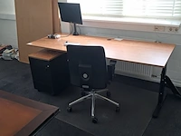 Bureau opstelling inofec, beuken - afbeelding 1 van  6