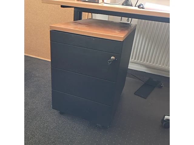 Bureau opstelling inofec, beuken - afbeelding 4 van  6