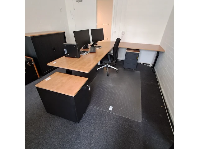 Bureau opstelling inofec, beuken - afbeelding 1 van  12