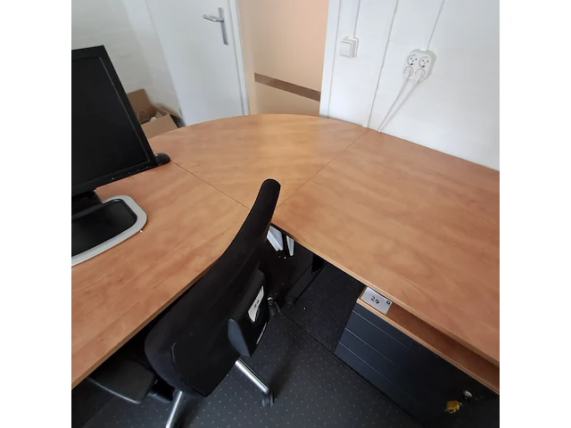 Bureau opstelling inofec, beuken - afbeelding 6 van  12