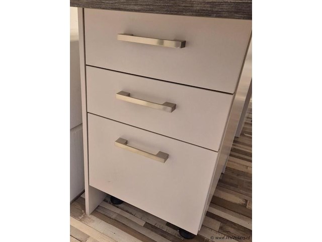 Bureau set met 4 stoelen - afbeelding 2 van  2