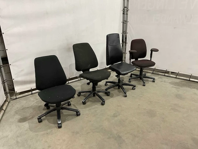 Bureau stoel (4x) - afbeelding 2 van  7