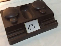 Bureauset inktpot bakeliet - afbeelding 1 van  2