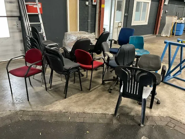 Bureaustoel (17x) - afbeelding 1 van  2