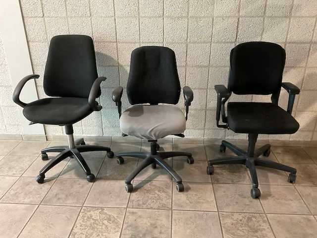 Bureaustoel (3x) - afbeelding 1 van  1