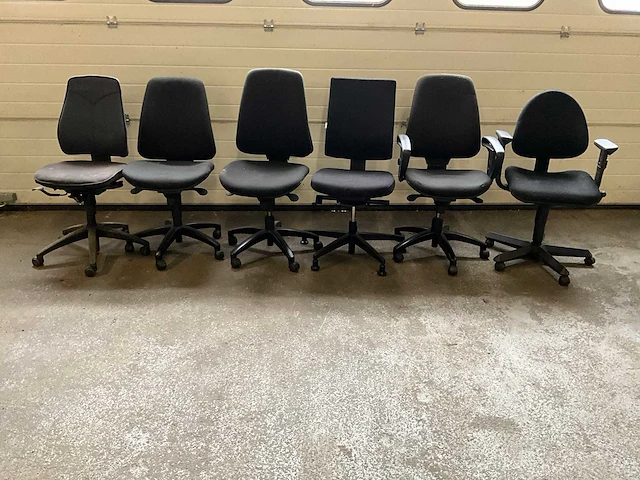 Bureaustoel (6x) - afbeelding 1 van  5