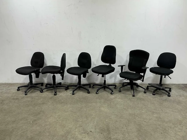 Bureaustoel (6x) - afbeelding 1 van  3
