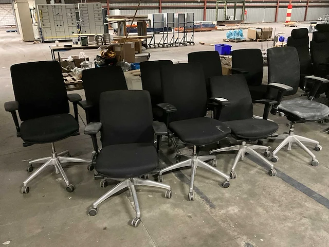 Bureaustoel (9x) - afbeelding 1 van  3