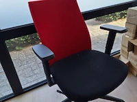 Bureaustoel met stoffen bekleding - afbeelding 2 van  2