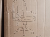 Bureaustoel pu leder, 2025 - afbeelding 2 van  3