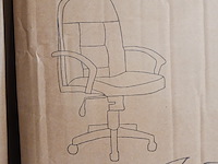 Bureaustoel pu leder, 2025 - afbeelding 2 van  3