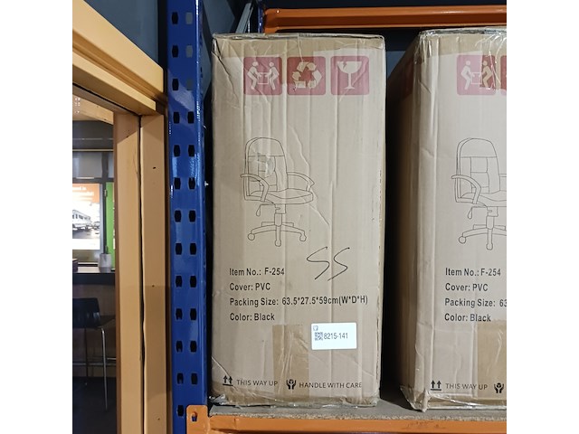 Bureaustoel pu leder, 2025 - afbeelding 3 van  3