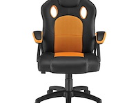 Bureaustoel racing oranje - afbeelding 3 van  9