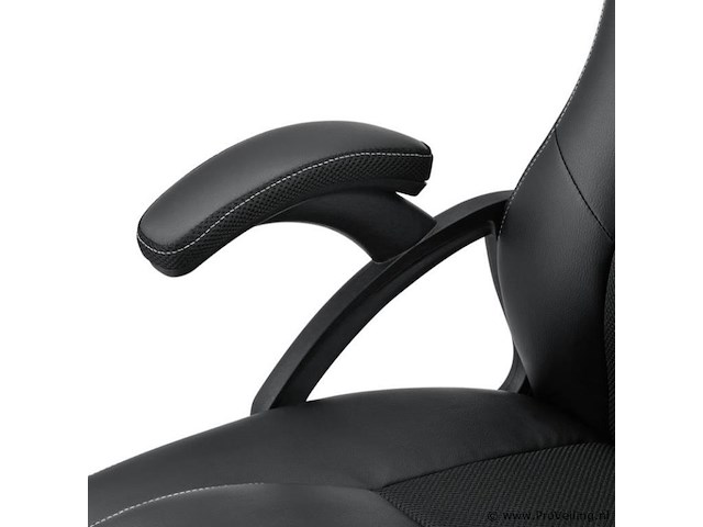 Bureaustoel racing zwart - afbeelding 7 van  9