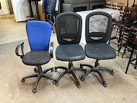 Bureaustoelen (3x) - afbeelding 1 van  7