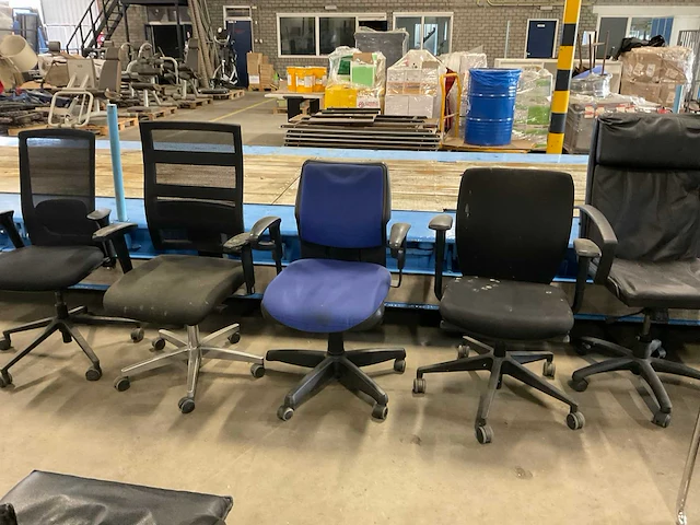 Bureaustoelen (8x) - afbeelding 1 van  7