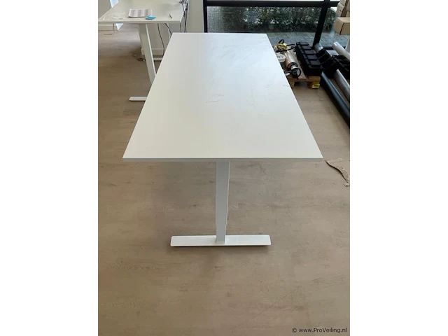 Bureautafel - 160x80 cm in hoogte verstelbaar - afbeelding 2 van  3