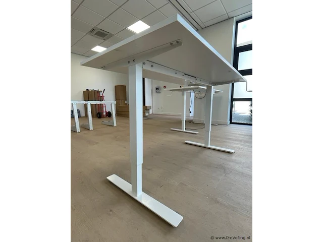 Bureautafel - 160x80 cm in hoogte verstelbaar - afbeelding 3 van  3