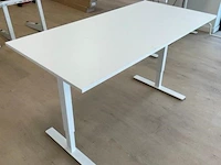 Bureautafel - 160x80 cm in hoogte verstelbaar - afbeelding 1 van  3