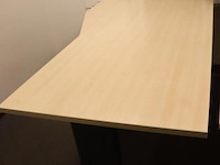Bureautafel | in hooge verstelbaar | 180x80-100x63cm - afbeelding 1 van  4