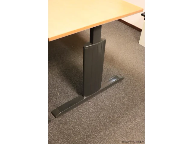 Bureautafel incl. ladekast| in hoogte verstelbaar| 200x80x75cm - afbeelding 2 van  5