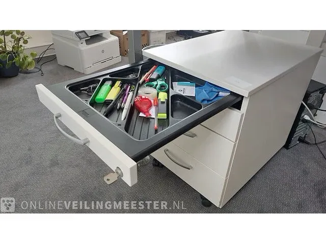 Bureautafel met ladenblok - afbeelding 5 van  5