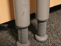 Bureautafels - 2 stuks| in hoogte verstelbaar | 160x80-120x74cm | incl. ladekast - afbeelding 8 van  8