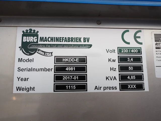 Burg machinefabriek bv - afbeelding 10 van  19