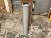 Burgerhout twinline pp rookgasafvoerbuis (2x) - afbeelding 1 van  3