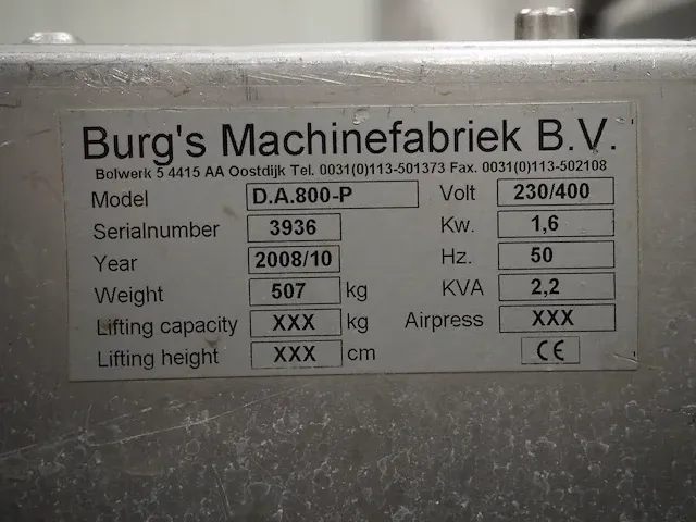 Burg's machinefabriek b.v. - afbeelding 7 van  7