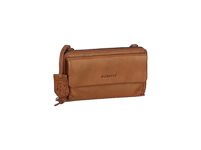 Burkely just jolie mobile phone case leather 13 cm, cinnamon cognac - afbeelding 1 van  1