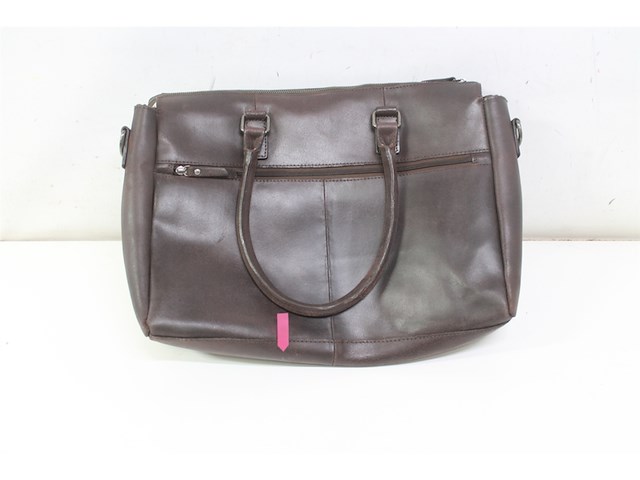 Burkely on the move unisex laptoptas 15 6'' met rits inclusief powerbank bruin - afbeelding 4 van  5