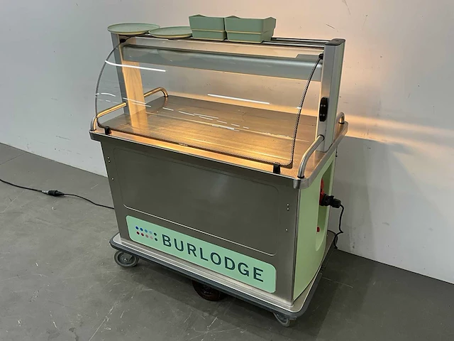 Burlodge - multigen ll - cook & chill service wagen - afbeelding 1 van  10