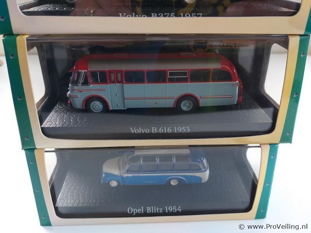 Bus collection - klein schaalmodel - 1:72 - atlas - 4 stuks - afbeelding 4 van  5