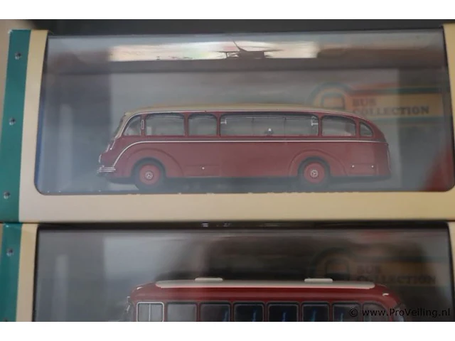 Bus collection kleinschaal voor volwassen verzamelaars, diverse soorten - 4 stuks - afbeelding 5 van  7