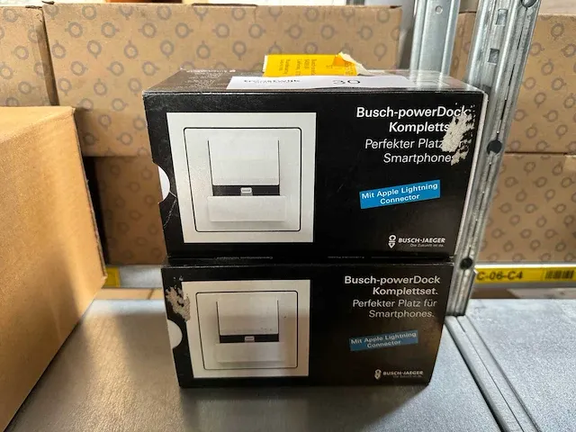 Busch-jaeger schakelmateriaal abb powerdock set (2x) - afbeelding 2 van  2