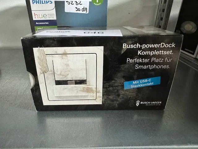 Busch-jaeger schakelmateriaal abb powerdock set usb-c - afbeelding 2 van  2