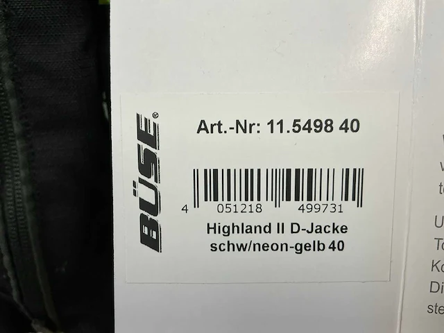 Büse highland ii motorjas (3x) - afbeelding 2 van  12